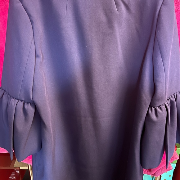 Banana Republic Bell-Sleeve Coat JACKET Size XL blue‎ NWOT - Picture 6 of 10